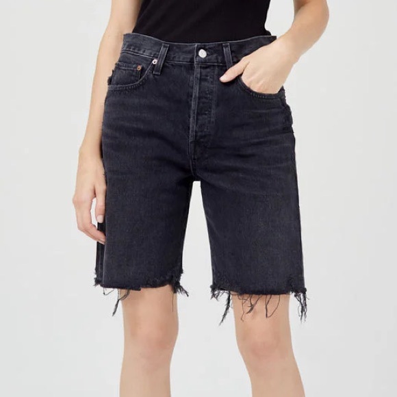 AGOLDE Ira Shorts in Pulse - Picture 2 of 8